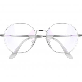 Éclipse Bleue Rétro – Lunettes Anti-Lumière Unisexes