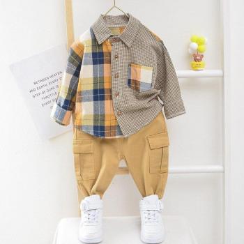 Toddler Patchwork Shirt Set