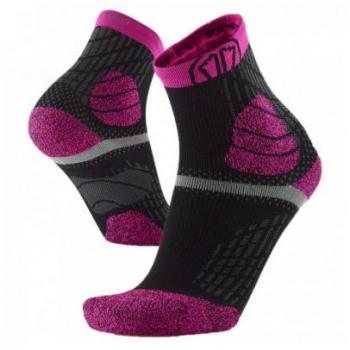 Sidas Trail Protect – chaussettes de sport noir-rose, femme, 39-40