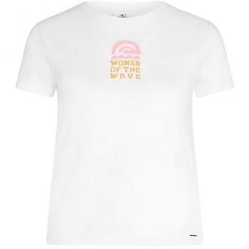 O'Neill Wow T-Shirt in staubiger Vanille