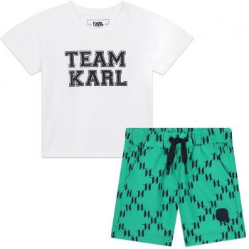 Set T-shirt et short Karl Lagerfeld bébé garçon 6M Vert