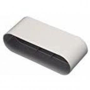 Raccord droit minigaine PVC 60x200mm