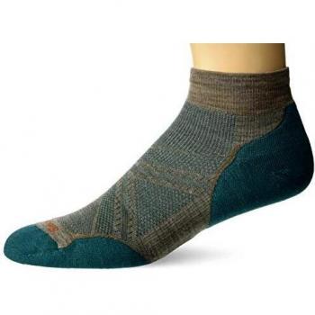 Smartwool Herren PhD Run Light Elite Dünne Sportsock – Fossil XL