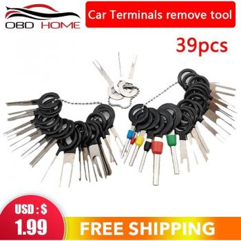 Set de Herramientas de Extracción y Crimpado de Terminales Automotrices