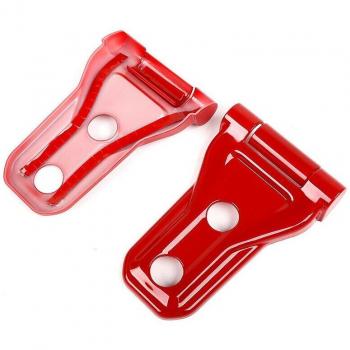 Accesorio de bisagra del motor Jeep Wrangler JL rojo