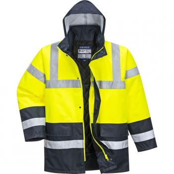 Portwest Parka Traffic 6XL Giallo/Navy