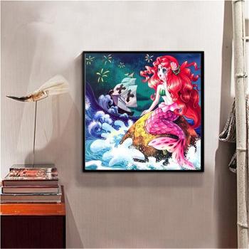 Diamond Painting Mermaid Fantasy Home Decor 30x30CM