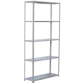 Rack Métallique SteelSmart 5 Étagères 180x30x90cm