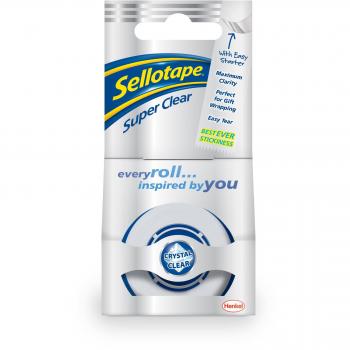 Sellotape 1569088 Sellotape Paquet Blister 18mm X 25m Transparent