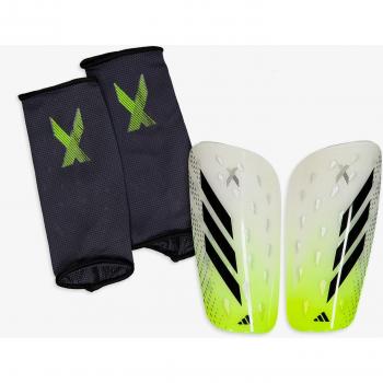 Espinilleras Adidas X SG League Blanco Verde IA0841