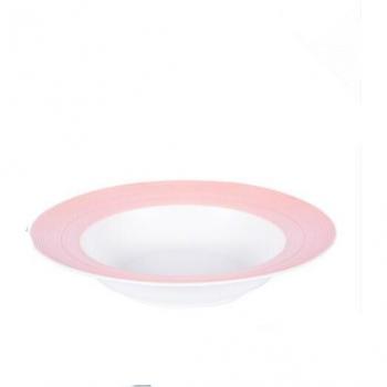 Assiette profonde en porcelaine
