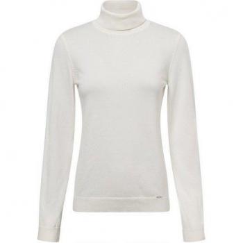 MORE & MORE Beiger Strickpullover für Frauen