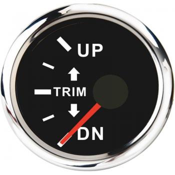 52mm Marine Trim Gauge with Red Backlight