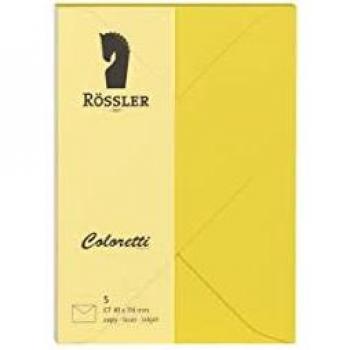Busta Coloretti Giallo Oro Set 5