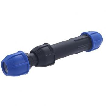 Raccord télescopique en plastique pour tuyau polyéthylène 25 mm