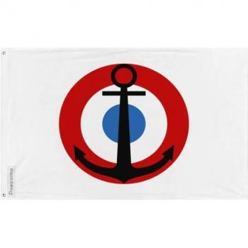 Aviation Navale Française Flag – 96x144 cm – Polyester, Two‑Sided Printing
