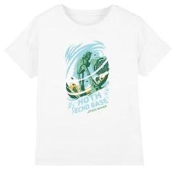 White Star Wars Echo Base Attack Tee for Children (Age 3-4)