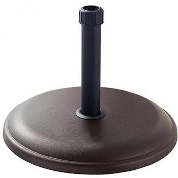 Base de Parasol de Jardín 16 kg Cemento Marrón