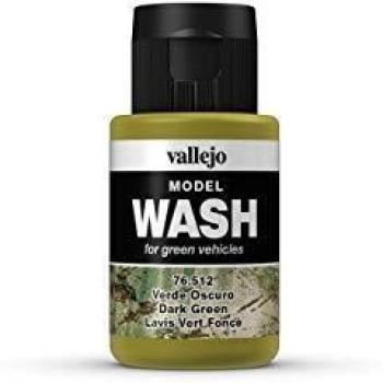 Vallejo Wash Paint Vert Foncé 35 ml