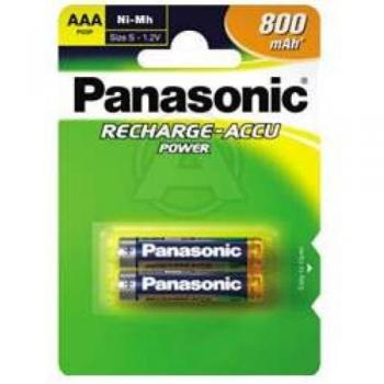 Panasonic NiMH Akku Micro 800 mAh 2er Pack