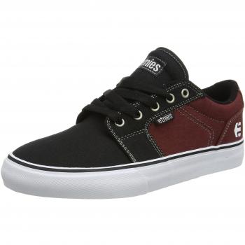 Etnies Barge LS scarpe da skate, Black (Black/Red/Black)