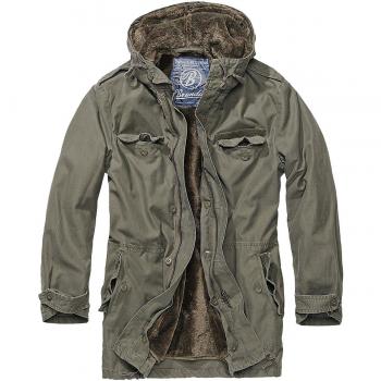 Brandit BW Parka Winterjacke oliv in L
