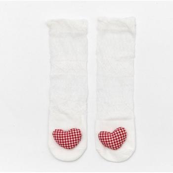 Été Anti-Moustique Bébé Chaussettes à Motifs de Maille avec Renforts au Genou, Filles et Garçons 0-3T