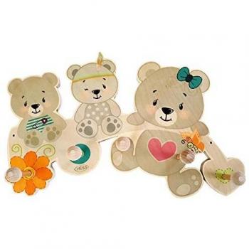 Hess Appendiabiti in legno fatto a mano