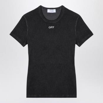 Female Mid-Size Off White Gray Shirt