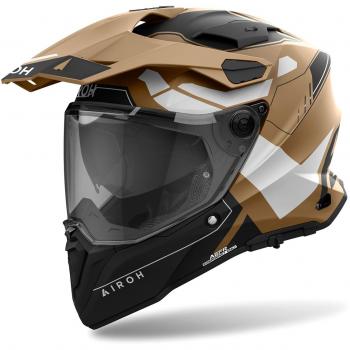 Casco Airoh Commander 2 Reveal Sabbia Opaco