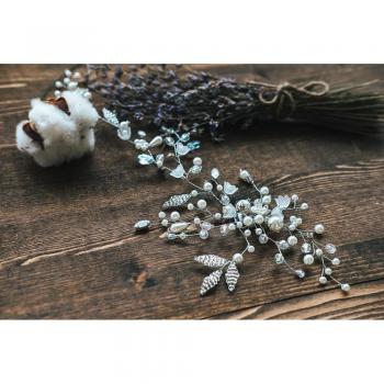 Crystal Pearl Headband for Women