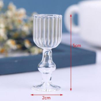 1/12 Dollhouse Miniature Transparent Cup