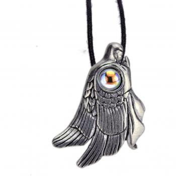 Pilgerengel Kordelanhänger aus Alchemy