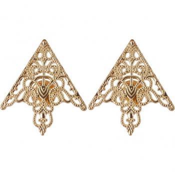 Broche de Col avec Motif Creux pour Hommes et Femmes