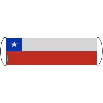 Bright Chili Flag – 17×50 cm Water‑Resistant, Full Color Dual Side Print