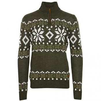 Herren‑Pullover Solid Troyer SDNorwin – L – Rosinenmelange, langärmlig