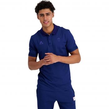 Le Coq Sportif Essentials Paris 2024 N°2 Blue Polo