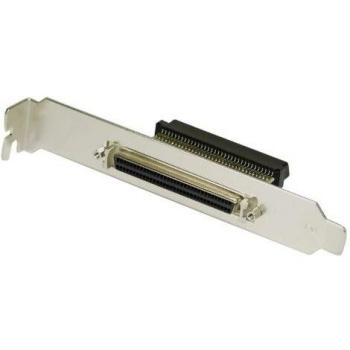 InLine 45550: Argento Mini Sub-D (68-pin) to Mini Sub-D (68-pin) Cavo di interfaccia e adattatore