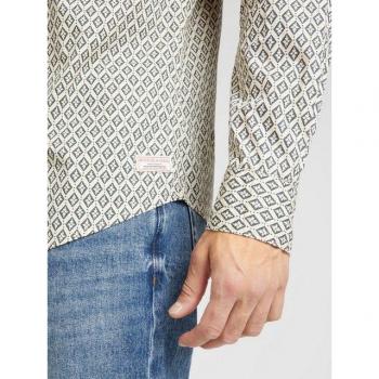 Camicia Uomo Scotch & Soda Ditsy Aop Parchment Geo Flower, Slim Fit, XL