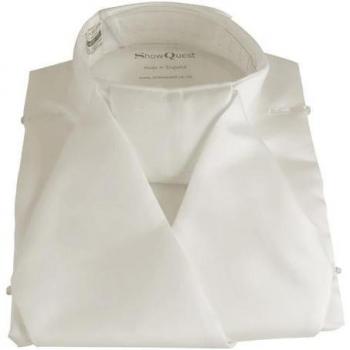 Bavaglino in raso bianco per bambini