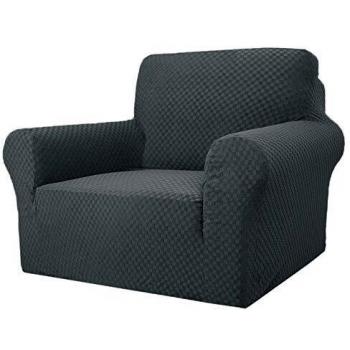 MAXIJIN Elastic Chair Cover for Living Room, Pet Friendly 1-Piece Armchair Protector