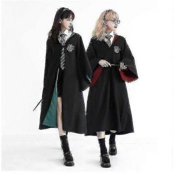 Parure de sorcier Harry Potter – 6 composants, cape et manteau rouge