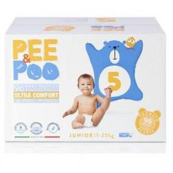 Pack de Pañales Junior T5 Jumbo (11‑25 kg) – 96 unidades