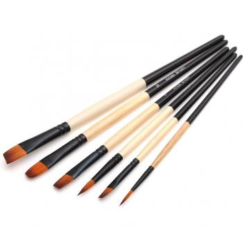 Dainayw 6-Piece Art Supplies Brush Set