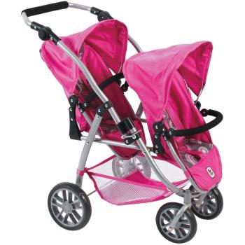 Bayer Chic 2000 689 87 – Doppelbuggy Vario Hot Pink Pearl