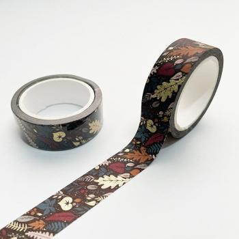 1,5mm Bronze Plaid Washi Band für Scrapbooking