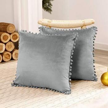 8x18 Inches Pom Pom Pillowcases