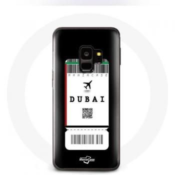 Dubai Flight Ticket Case for Samsung Galaxy S9