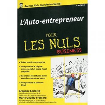 L'Auto-entrepreneur poche pour les Nuls Business, 3e édition