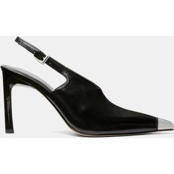 Michael Kors Women's Black Pumps – 6 US – Half Heel Design